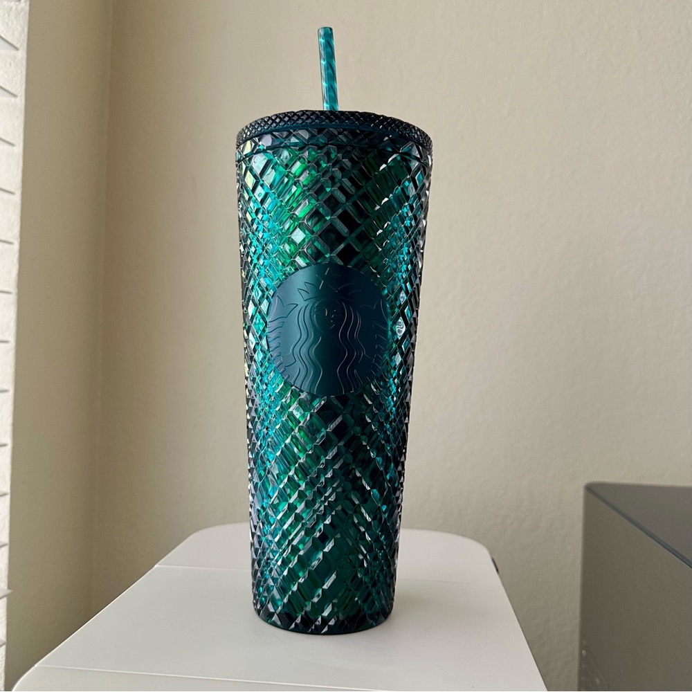 Starbucks Holiday Green Jewel Tumbler - Venti - New with Tags - Exclusive